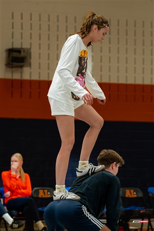 Représentation théâtrale d'avant match - Volleyball