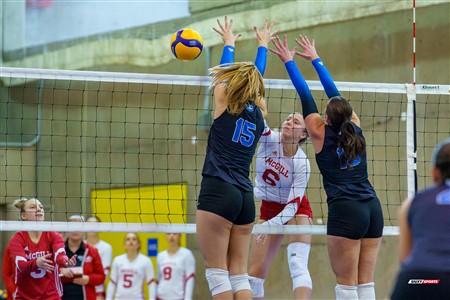 RSEQ 2025 - Volleyball F - 1/2 finale 3 - U de Montréal (3) vs (0) McGill