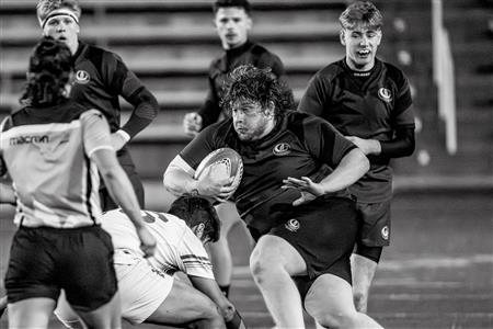 RSEQ 2025 - Rugby M - Demi Finale - McGill vs Université de Montréal - Match - BW