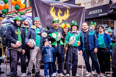 2025 St-Patrick's Rugby Parade