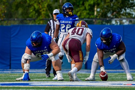 RSEQ 2025 - Football Universitaire - Carabins de Montréal (41) vs (14) Stingers de Concordia - Match