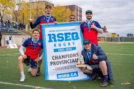 RSEQ 2025 - Rugby M - Finale - ETS vs Université de Montréal - Après Match