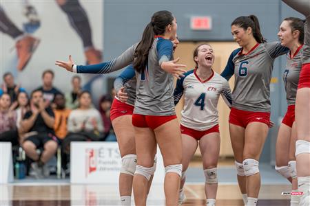 RSEQ 2025 - Volleyball F - ETS vs U. de Montréal
