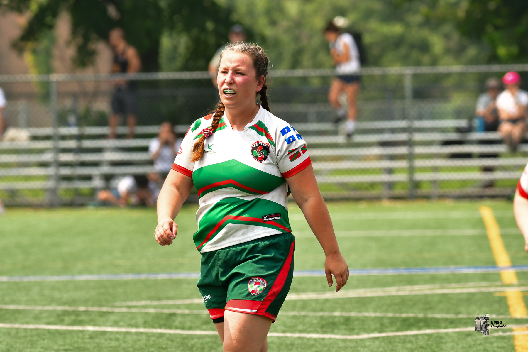 Coraline BROCHET -  Rugby Club de Montréal - Town of Mount Royal RFC - Rugby - RQ 2025 - LP2 F - Rugby Club de Montréal vs TMR (#RQ25LP2FRCMT7) Photo by: emso photo | Siuxy Sports 2025-07-26