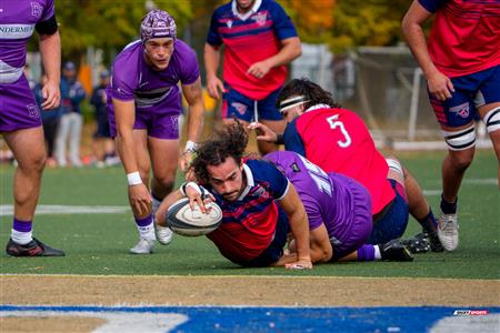 RSEQ 2025 - Rugby M - Piranhas ETS vs Bishop's Gaiters - Reel 1