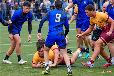 RSEQ 2025 - Rugby M - Université de Montréal vs Concordia University - Première mi-temps