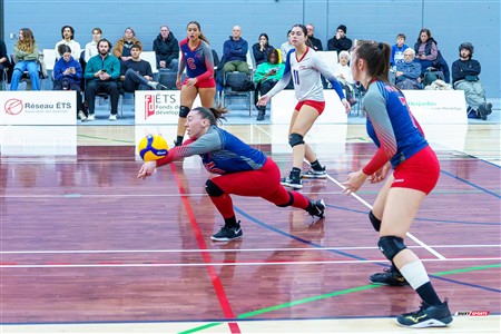 RSEQ 2025 - Volleyball F - ETS (0) vs (3) McGill