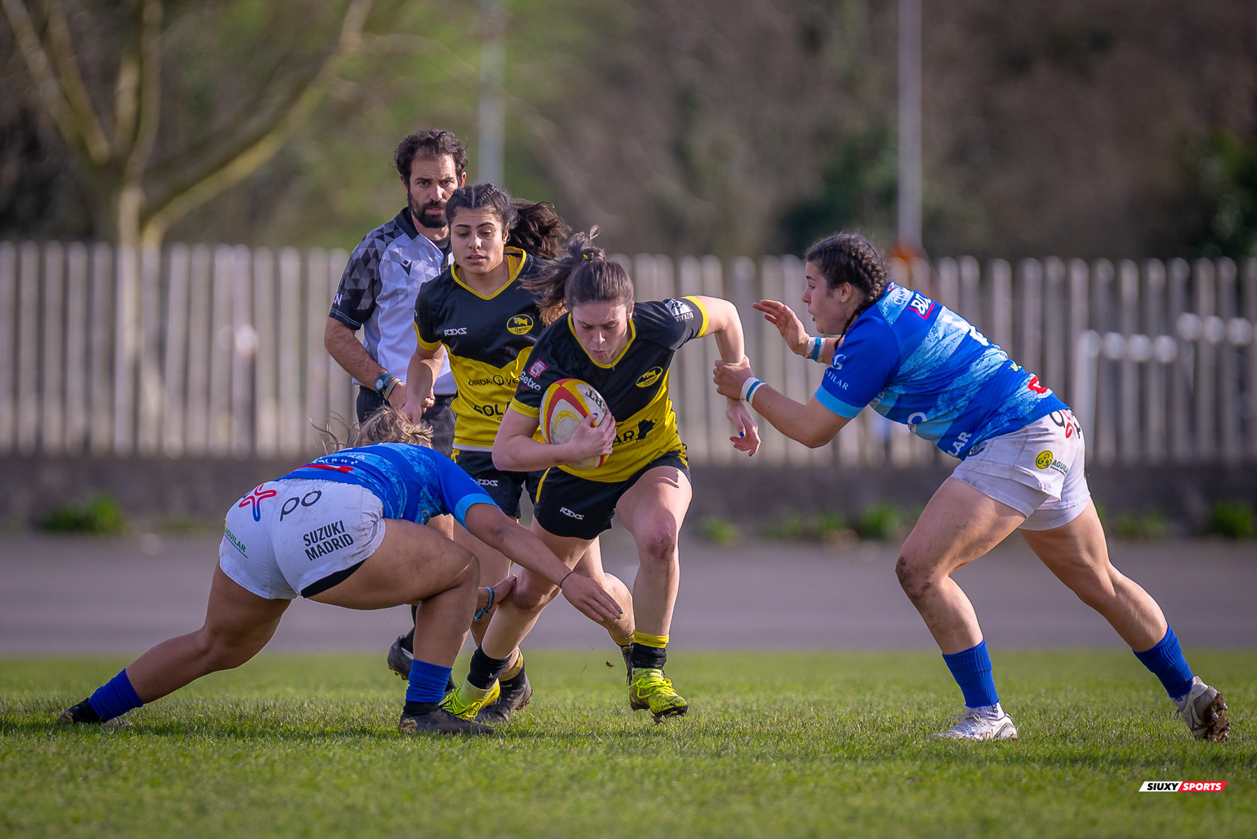  Getxo Artea Rugby Taldea - Club de Rugby Cisneros - Rugby - FER 2025 - LIGA IBERDROLA - GETXO NESKAK (39) vs (10) Cisneros (#FER25LIGNCI02) Photo by: Fredy Monfoto | Siuxy Sports 2025-02-15
