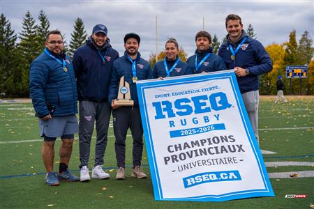 RSEQ 2025 - Rugby M - Finale - ETS vs Université de Montréal - Après Match