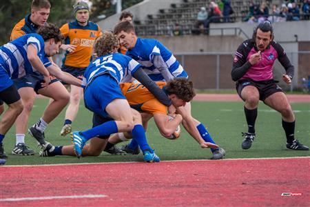 RSEQ 2025 - Demi-finale Rugby M - Cegep André-Laurendeau vs College Dawson