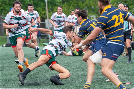 RQ 2025 - Super Ligue M - Rugby Club de Montréal (15) vs (31) Town Mount Royal - 1st half - Reel Juan