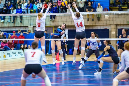 RSEQ 2025 - Volleyball F Finale 1 - Université de Montréal (3) vs (1) Université Laval