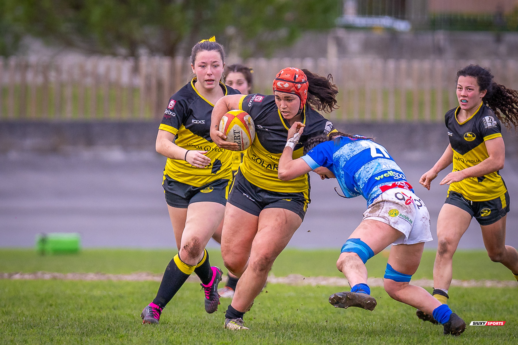  Getxo Artea Rugby Taldea - Club de Rugby Cisneros - Rugby - FER 2025 - LIGA IBERDROLA - GETXO NESKAK (39) vs (10) Cisneros (#FER25LIGNCI02) Photo by: Fredy Monfoto | Siuxy Sports 2025-02-15