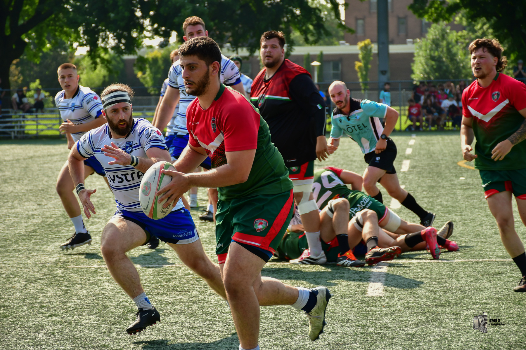 Adrien MOCHEZ - Corentin YUSTE -  Rugby Club de Montréal - Parc Olympique Rugby - Rugby - RQ 2025 - SL M - Rugby Club de Montréal vs Parc Olympique (#RQ25SLMRMPO86) Photo by: emso photo | Siuxy Sports 2025-06-28
