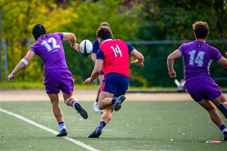 RSEQ 2025 - Rugby M - Piranhas ETS vs Bishop's Gaiters - Reel 2