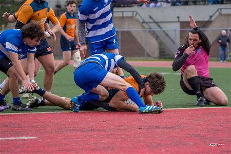 RSEQ 2025 - Demi-finale Rugby M - Cegep André-Laurendeau vs College Dawson