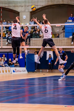 RSEQ 2025 - Volleyball M - Université de Montréal (3) vs (0) UNB