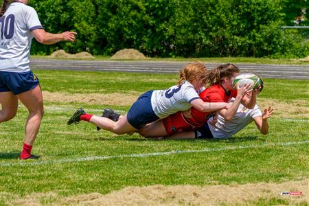 RQ 2025 - Super Ligue Fém - SABRFC (14) vs (43) Club de Rugby de Québec