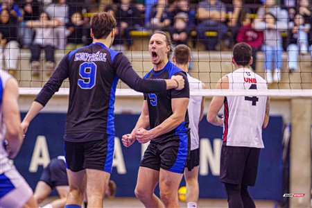 RSEQ 2025 - Volleyball M - Université de Montréal (3) vs (0) UNB