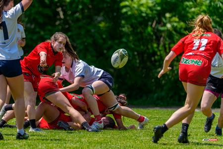 RQ 2025 - Super Ligue Fém - SABRFC (14) vs (43) Club de Rugby de Québec