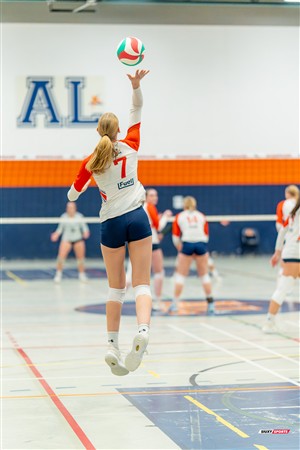 RSEQ 2025 - Volleyball F D1 - André Laurendeau (3) vs (1) Bois-de-Boulogne - Reel AL
