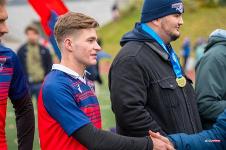 RSEQ 2025 - Rugby M - Finale - ETS vs Université de Montréal - Remise de médailles