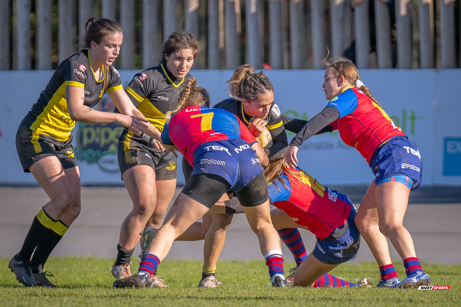  Getxo Artea Rugby Taldea - Futbol Club Barcelona Rugby - Rugby - FER 2025 - LIGA IBERDROLA - GETXO NESKAK (33) vs (12) AVFCBR FEM (#FER25LIGNBR01) Photo by: Fredy Monfoto | Siuxy Sports 2025-01-19