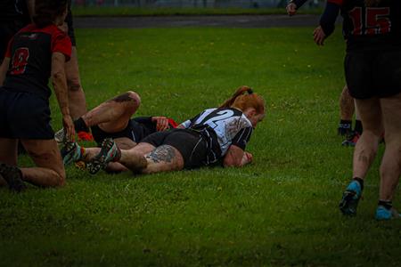 RQ 2025 - LPR2 F - Club de Rugby de Québec (0) vs (39) Saint-Georges Lumberjacks