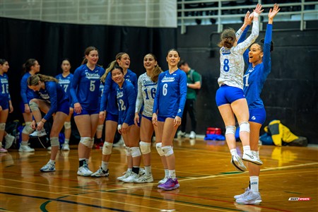 RSEQ 2025 - Volleyball F D2 - Championnat de Conférence - Dawson (0) vs (2) Montmorency