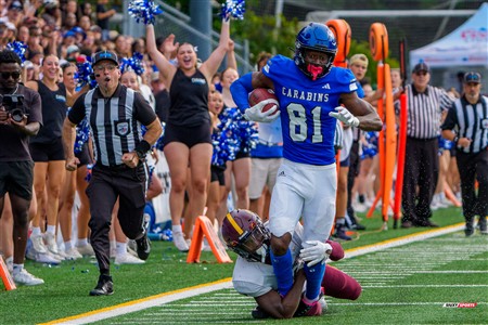 RSEQ 2025 - Football Universitaire - Carabins de Montréal (41) vs (14) Stingers de Concordia - Match