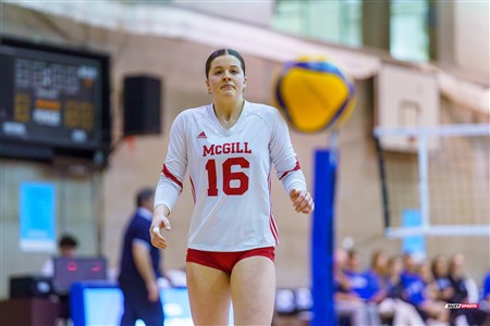 RSEQ 2025 - Volleyball F - 1/2 finale 1 - U de Montréal (1) vs (3) McGill