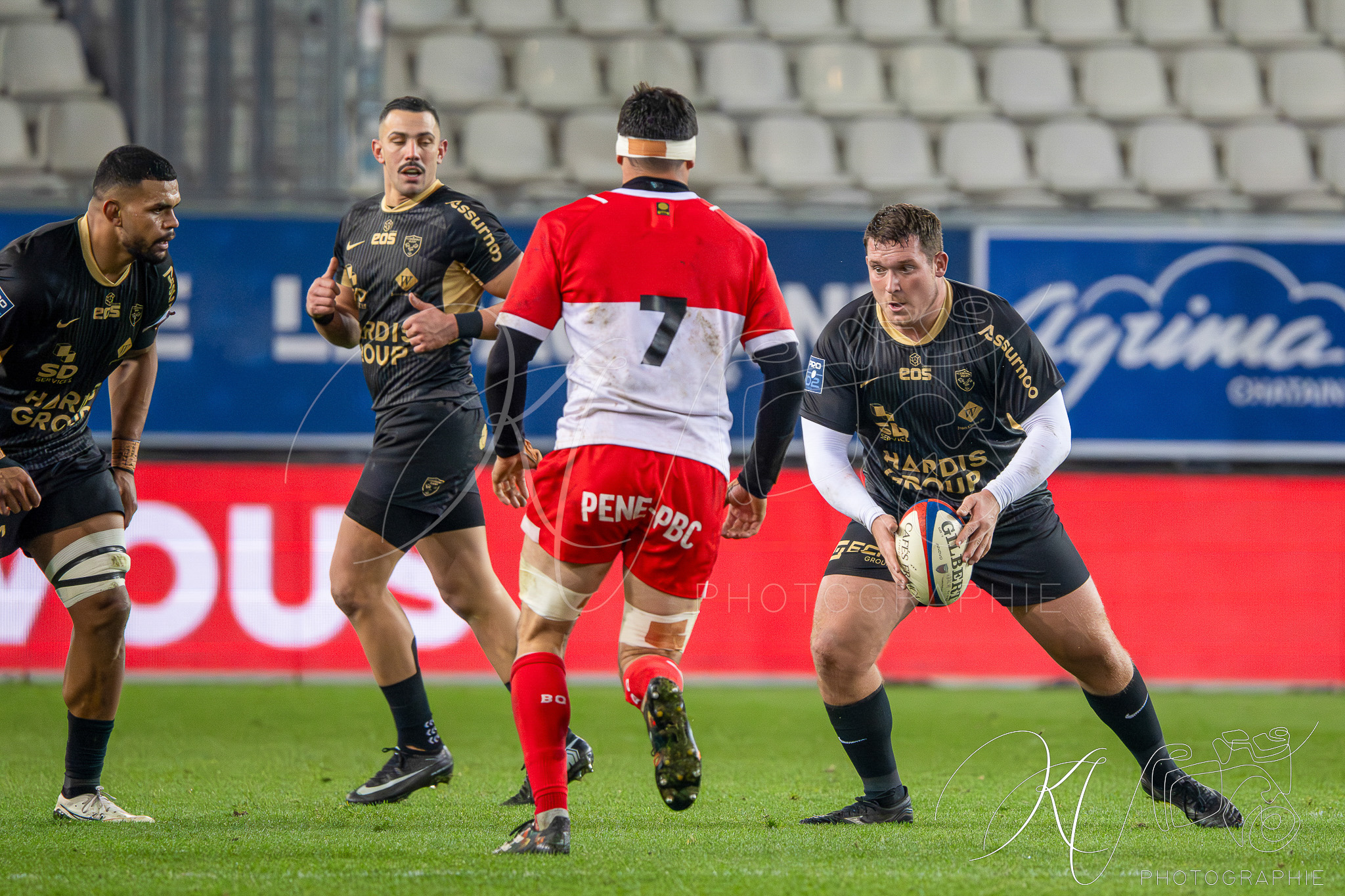  FC Grenoble Rugby - Biarritz - Rugby - FFR 2025 - PRO D2 - FC Grenoble Rugby vs Biarritz (#FFR25PD2GB11) Photo by: Karine Valentin | Siuxy Sports 2025-11-28