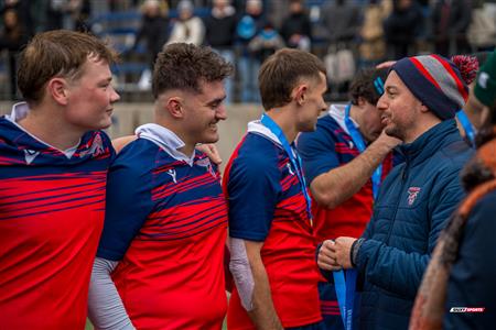 RSEQ 2025 - Rugby M - Finale - ETS vs Université de Montréal - Remise de médailles