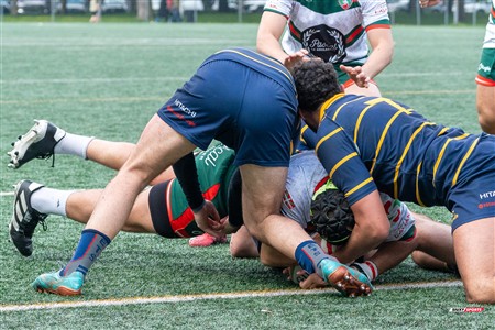 RQ 2025 - Super Ligue M - Rugby Club de Montréal (15) vs (31) Town Mount Royal - 1st half - Reel Juan