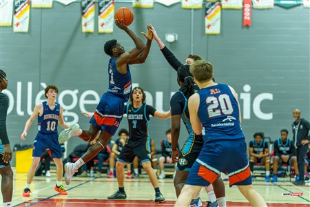 RSEQ 2025 - Basketball M - D2 Sud-Ouest - Champ de Conf - Heritage (69) vs (62) André Laurendeau