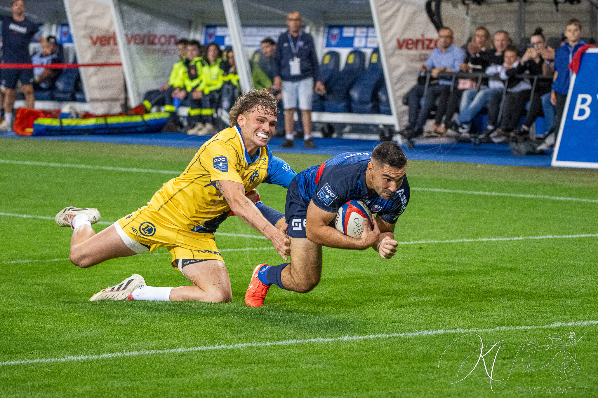  FC Grenoble Rugby - USON Nevers - Rugby - FFR 2025 - Pro D2 - Grenoble Rugby vs USON Nevers (#FFR25PD2GRUN9) Photo by: Karine Valentin | Siuxy Sports 2025-09-18