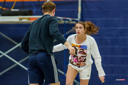 Représentation théâtrale d'avant match - Volleyball