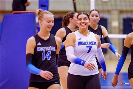 RSEQ 2025 - Volleyball F - Université de Montréal (3) vs (0) ETS