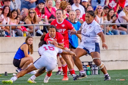 Canada vs USA Rugby F - Aug 1 2025 - Game - 1st half