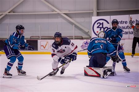 RSEQ 2025 - Hockey M D2 - Piranhas ETS vs Torrents Université du Québec en Outaouais - Match