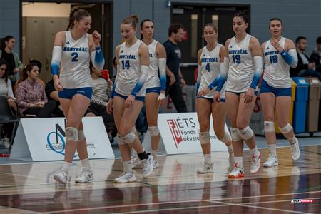 RSEQ 2025 - Volleyball F - ETS vs U. de Montréal