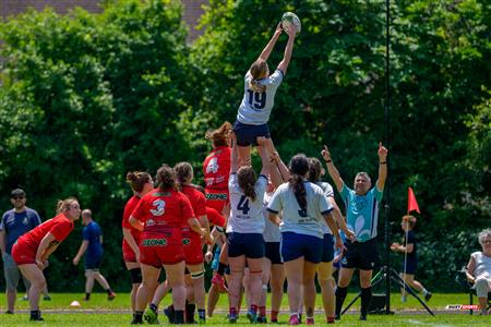 RQ 2025 - Super Ligue Fém - SABRFC (14) vs (43) Club de Rugby de Québec
