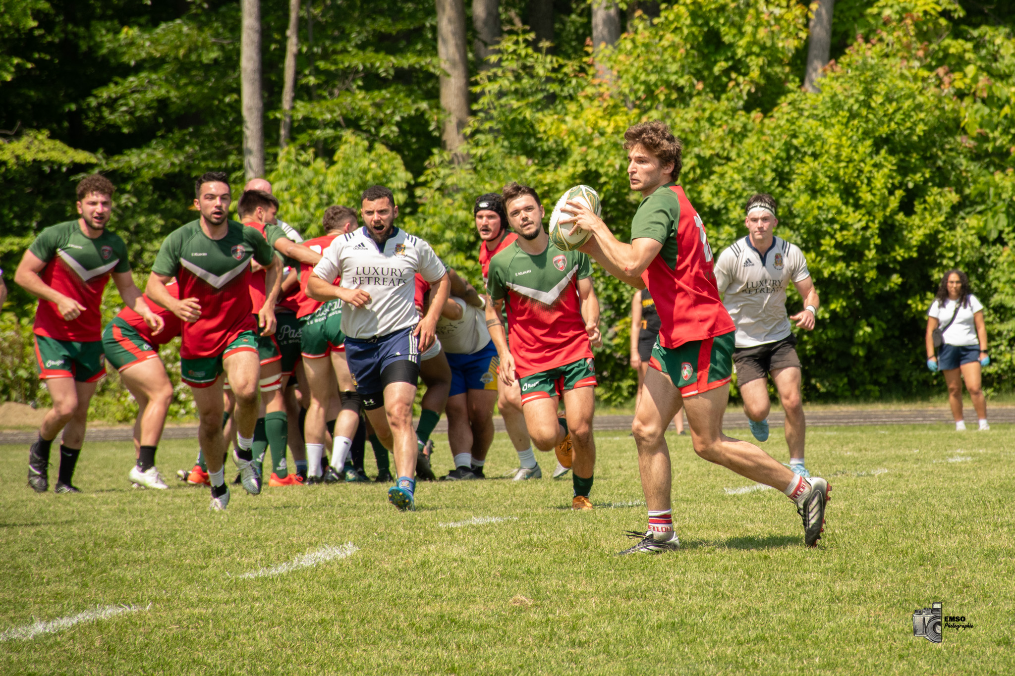 Quentin RUDA -  Sainte-Anne-de-Bellevue RFC - Rugby Club de Montréal - Rugby - RQ 2025 - SL R M - Sainte-Anne-de-Bellevue vs Rugby Club de Montréal (#RQ25SLMRSAR66) Photo by: emso photo | Siuxy Sports 2025-06-14