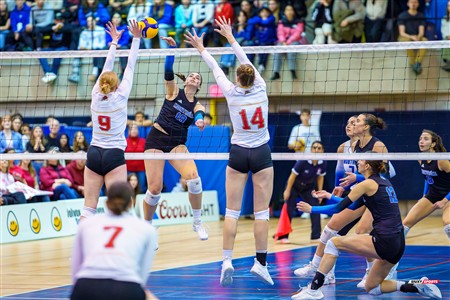 RSEQ 2025 - Volleyball F Finale 1 - Université de Montréal (3) vs (1) Université Laval