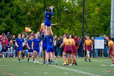 RSEQ 2025 - Rugby M - Université de Montréal vs Concordia University - Première mi-temps