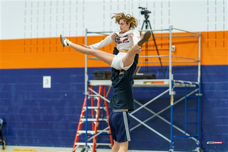 Représentation théâtrale d'avant match - Volleyball