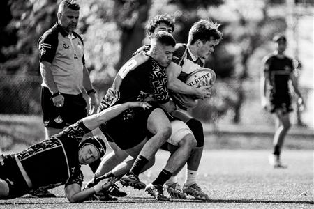 RSEQ 2025 - Rugby M - Brébeuf vs André-Laurendeau - B&W