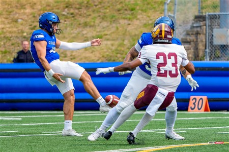 RSEQ 2025 - Football Universitaire - Carabins de Montréal (41) vs (14) Stingers de Concordia - Match