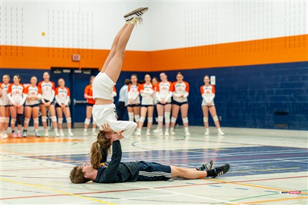 Représentation théâtrale d'avant match - Volleyball
