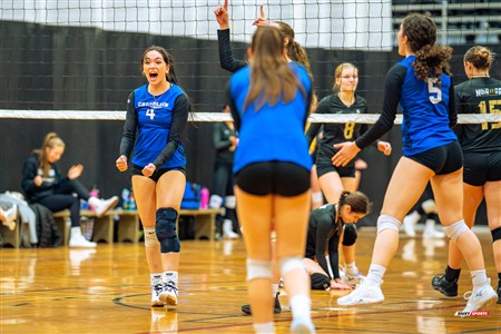 RSEQ 2025 - Volleyball F D2 - Championnat de Conférence - Valleyfield (2) vs (0) Ch. St-Lambert